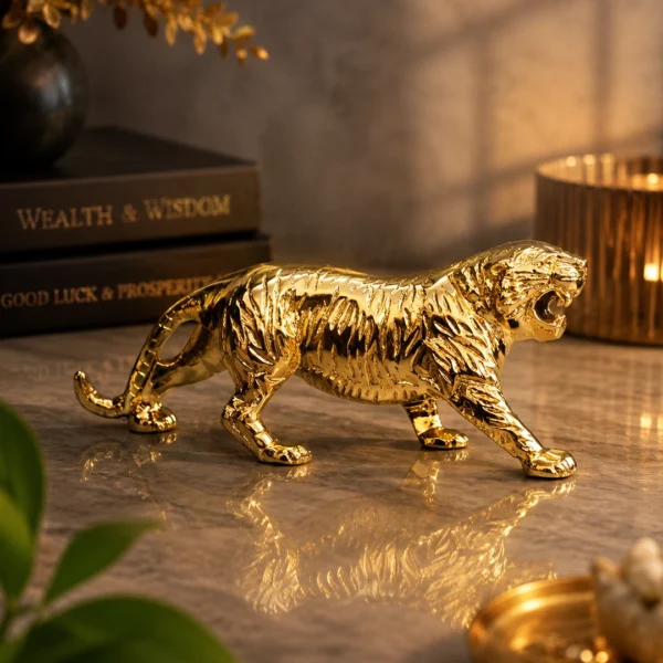 Golden Metal Statue